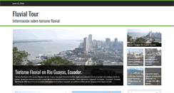 Desktop Screenshot of fluvialtour.com