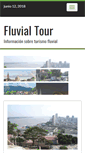 Mobile Screenshot of fluvialtour.com